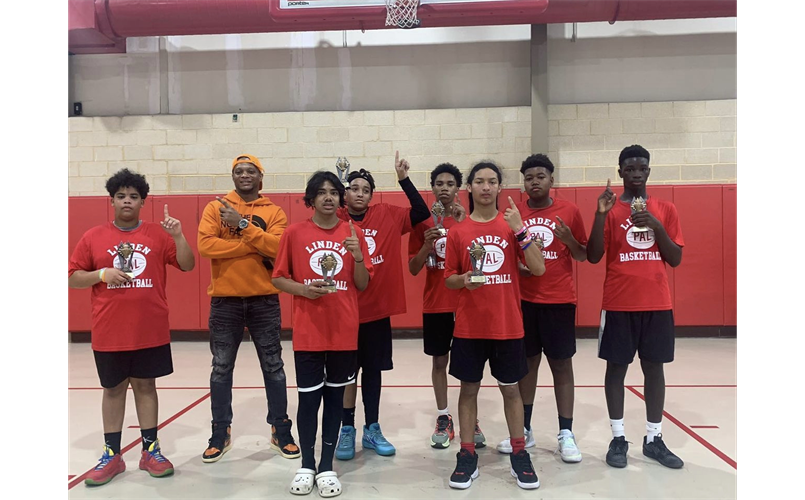 2023 Winter Basketball League Pee Wee League Champions