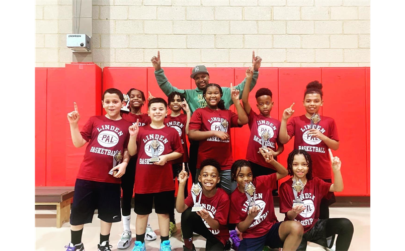 2023 Winter Basketball League Jr. Pee Wee League Champions